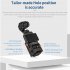 Camera Mount Adapter Camera Protection Frame Accessories Multi Functional Quick Release Module Replacement Conversion Holder Compatible For OSMO Pocket 3 Camera