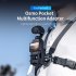 Camera Mount Adapter Camera Protection Frame Accessories Multi Functional Quick Release Module Replacement Conversion Holder Compatible For OSMO Pocket 3 Camera