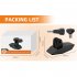 Camera Mount Bracket Indoor Outdoor Wall Mount Module Holder Security Cameras Stand Easy To Install Camera Holder Compatible  for OSMO Pocket 3 Insta 360 Go3 Cam
