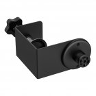 Camera Mount Bracket Outdoor Siding Clips Stainless Steel Wall Door Mount Compatible for Blink Outdoor 4 Camera black