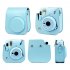 Camera Protective Case Portable Travel Storage Cover Bag With Removable Adjustable Strap Compatible For Instax Mini 11 Instant Camera Purple