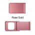 Camera Protective Cover Privacy Protection Webcam Cover Prevent Hacker Snooping Universal Application Rose gold