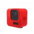 Camera Protector Case Silicone Protective Cover Compatible For Gopro Hero 11black Mini Action Camera red