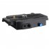 Camera Quick Release Plate With 1 4  3 8  Screw Thread Aluminum Alloy Camera Accessory For Filmmaker Photographer black