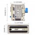 Camera Quick Release Plate With 1 4  3 8  Screw Thread Aluminum Alloy Camera Accessory For Filmmaker Photographer black
