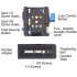 Camera Quick Release Plate With 1 4  3 8  Screw Thread Aluminum Alloy Camera Accessory For Filmmaker Photographer black