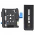 Camera Quick Release Plate With 1 4  3 8  Screw Thread Aluminum Alloy Camera Accessory For Filmmaker Photographer black