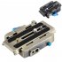 Camera Quick Release Plate With 1 4  3 8  Screw Thread Aluminum Alloy Camera Accessory For Filmmaker Photographer black