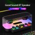 Camera Speaker 160  Wide Angle 5MP Pixel Lens Easy Operating Premium Speaker Cams 1080P Mini Home Camcorders Night Vision Motion Detection Wifi Remote Monitoring