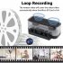 Camera Speaker 160  Wide Angle 5MP Pixel Lens Easy Operating Premium Speaker Cams 1080P Mini Home Camcorders Night Vision Motion Detection Wifi Remote Monitoring