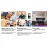Camera Speaker 160  Wide Angle 5MP Pixel Lens Easy Operating Premium Speaker Cams 1080P Mini Home Camcorders Night Vision Motion Detection Wifi Remote Monitoring