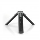 Camera Tripod Aluminium Alloy Gimbal Camera Stabilizer Tabletop Tripod Selfie Stick Tripod Action Camera Accessories black