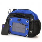 Camera bag with built in Solar Panel   Charge your electronic gadgets on the go using this handy solar panel bag