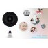 Camnoopy CN PT100E IP Camera with 1 4 inch CMOS sensor records at 720p and has Phone Support  Night Vision and  Pan and Tilt functions