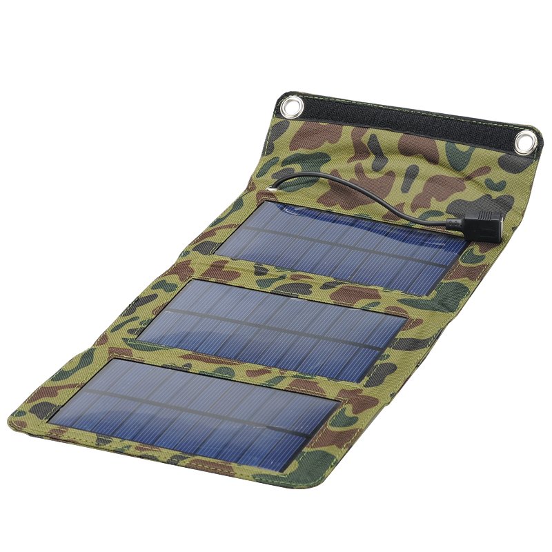 Camouflage Army Style Folding Solar Panel