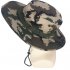 Camouflage Bucket Hats Fisherman Hat With Wide Brim Sun Fishing Bucket Hat Camping Caps Scissors flower