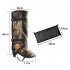 Camouflage Long Gaiters Snow Gaiters Waterproof Legs Protection Cover Skiing Snowboarding Gaiters cycling shoe cover As shown