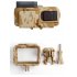 Camouflage Protective Border Frame Case for GoPro Hero 7 6 5 Black Sports Cam for Go Pro 7 6 5 Action Camera Accessory brown