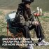 Camping Chairs Lawn Chairs Portable Chair Support 150kg Foldable Chair Backpacking Chair 600D Oxford Cloth   Aluminum Alloy exquisite black