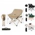 Camping Chairs Lawn Chairs Portable Chair Support 150kg Foldable Chair Backpacking Chair 600D Oxford Cloth   Aluminum Alloy elegant white
