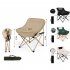Camping Chairs Lawn Chairs Portable Chair Support 150kg Foldable Chair Backpacking Chair 600D Oxford Cloth   Aluminum Alloy exquisite black