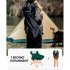 Camping Chairs Lawn Chairs Portable Chair Support 150kg Foldable Chair Backpacking Chair 600D Oxford Cloth   Aluminum Alloy exquisite black