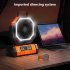 Camping Fan With LED Light  20000mAh Rechargeable Battery Operated Tent Fan With Dual Hang Hook  Remote Control Portable Electric Fan For Outdoor Fishing Picnic