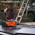Camping Fan With LED Light  20000mAh Rechargeable Battery Operated Tent Fan With Dual Hang Hook  Remote Control Portable Electric Fan For Outdoor Fishing Picnic
