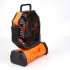 Camping Fan With LED Light  20000mAh Rechargeable Battery Operated Tent Fan With Dual Hang Hook  Remote Control Portable Electric Fan For Outdoor Fishing Picnic