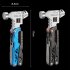 Camping Hammer Multitool Survival Gear Portable High carbon Steel Safety Locking Compact Multi Tool For Outdoor Camping Accessories blue