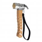 Camping Hammer Stainless Steel Head Outdoor Tool 8.4inch Wooden Beech Handle Mallet