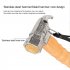 Camping Hammer Stainless Steel Head Outdoor Tool 8 4inch Wooden Beech Handle Mallet With Puller Tent Nails Hiking Backpack Supplies For Outdoor Hiking Camping S