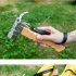 Camping Hammer Stainless Steel Head Outdoor Tool 8 4inch Wooden Beech Handle Mallet With Puller Tent Nails Hiking Backpack Supplies For Outdoor Hiking Camping S