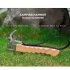 Camping Hammer Stainless Steel Head Outdoor Tool 8 4inch Wooden Beech Handle Mallet With Puller Tent Nails Hiking Backpack Supplies For Outdoor Hiking Camping S