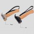 Camping Hammer Stainless Steel Head Outdoor Tool 8 4inch Wooden Beech Handle Mallet With Puller Tent Nails Hiking Backpack Supplies For Outdoor Hiking Camping S