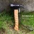 Camping Hammer Stainless Steel Head Outdoor Tool 8 4inch Wooden Beech Handle Mallet With Puller Tent Nails Hiking Backpack Supplies For Outdoor Hiking Camping S