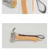 Camping Hammer Stainless Steel Head Outdoor Tool 8 4inch Wooden Beech Handle Mallet With Puller Tent Nails Hiking Backpack Supplies For Outdoor Hiking Camping S