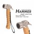 Camping Hammer Stainless Steel Head Outdoor Tool 8 4inch Wooden Beech Handle Mallet With Puller Tent Nails Hiking Backpack Supplies For Outdoor Hiking Camping S