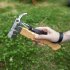 Camping Hammer Stainless Steel Head Outdoor Tool 8 4inch Wooden Beech Handle Mallet With Puller Tent Nails Hiking Backpack Supplies For Outdoor Hiking Camping S