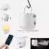Camping Lantern  4 in 1 Portable Camping Tent Light With 2 speed Wind  SOS Emergency Mode  2 speed Humidifier Mode  Portable Hanging Lantern Flashlight White