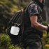Camping Lantern  4 in 1 Portable Camping Tent Light With 2 speed Wind  SOS Emergency Mode  2 speed Humidifier Mode  Portable Hanging Lantern Flashlight White