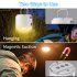 Camping Lantern  4 in 1 Portable Camping Tent Light With 2 speed Wind  SOS Emergency Mode  2 speed Humidifier Mode  Portable Hanging Lantern Flashlight White