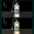 Camping Lantern Rechargeable Portable Camping Light TYPE C Fast Charging LED Tent Lantern Flashlight For Camping Hiking Fishing Hurricane Emergency White