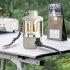 Camping Lantern Rechargeable Portable Camping Light TYPE C Fast Charging LED Tent Lantern Flashlight For Camping Hiking Fishing Hurricane Emergency White