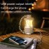 Camping Lantern Rechargeable Portable Camping Light TYPE C Fast Charging LED Tent Lantern Flashlight For Camping Hiking Fishing Hurricane Emergency White