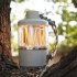 Camping Lantern Rechargeable Portable Camping Light TYPE C Fast Charging LED Tent Lantern Flashlight For Camping Hiking Fishing Hurricane Emergency White