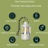 Camping Lantern Rechargeable Portable Camping Light TYPE C Fast Charging LED Tent Lantern Flashlight For Camping Hiking Fishing Hurricane Emergency White