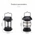 Camping Lantern Rechargeable Portable Camping Light 2 Solar Panels Accelerated Charging LED Tent Lantern Flashlight For Camping Hiking Fishing Hurricane Emergen