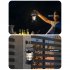 Camping Lantern Rechargeable Portable Camping Light 2 Solar Panels Accelerated Charging LED Tent Lantern Flashlight For Camping Hiking Fishing Hurricane Emergen