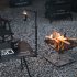 Camping Lantern Stand Portable Stainless Steel Folding Lamp Pole Light Stand Outdoor Lamp Post Hanging Light Holder Stick For Fishing Backpacking 05 series ligh